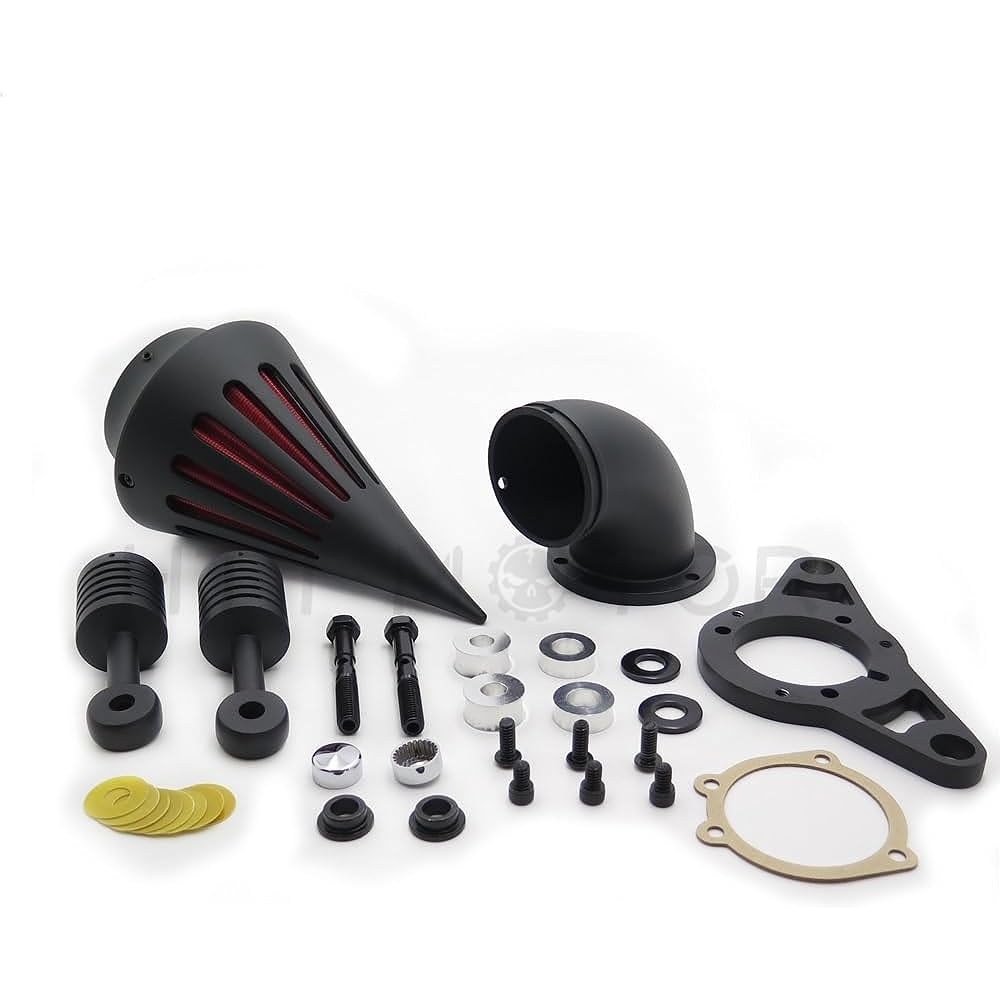 Motorcycle Breather Filter For Harley Davidson Softail Fatboy Dyna Street Bob Wide Motorcycle Parts Air Cleaner Filter/Intake Case