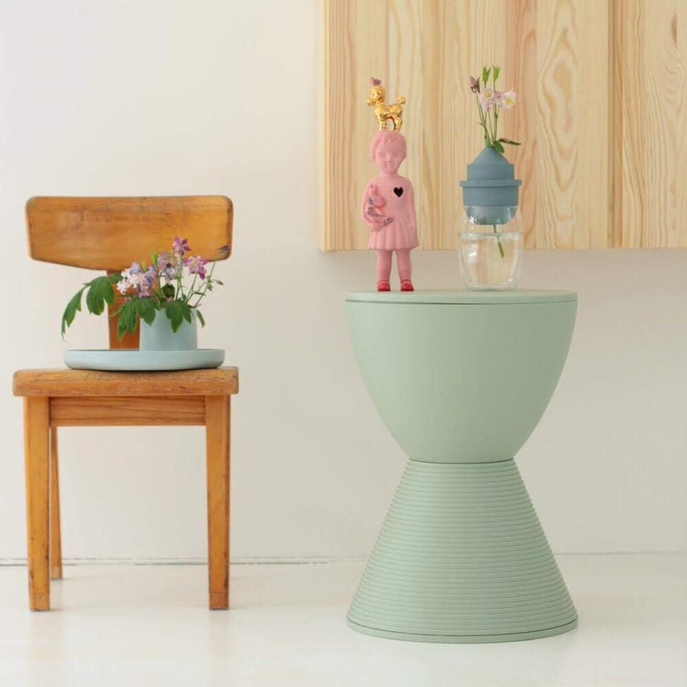 Kartell Kartell Stool PRINCE AHA φ30/H43cm White SFCH-K8810-1N Philippe Starck [Authentic product from domestic sole agent]