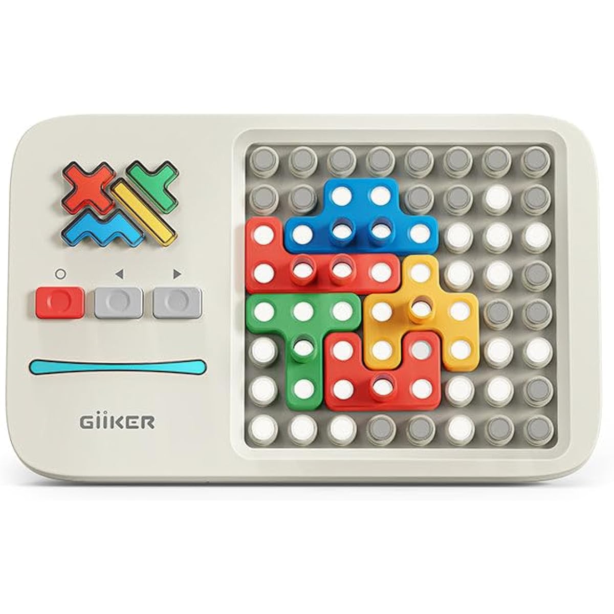GiiKER Super Blocks Digitally Controlled Analog Geometry Puzzle Educational Brain Training (Japanese Instruction Manual Included)