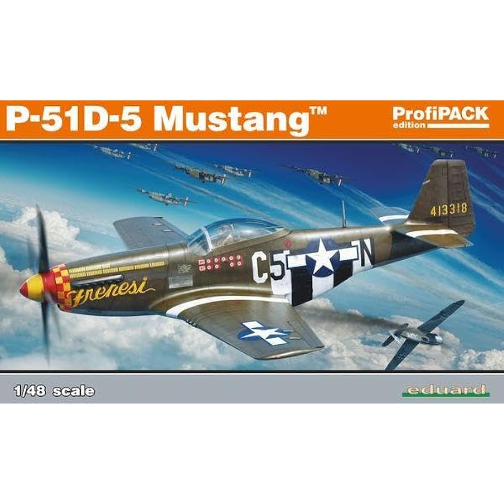 Eduard 1/48 Profipack US Army Air Corps P-51D-5 Plastic Model EDU82101