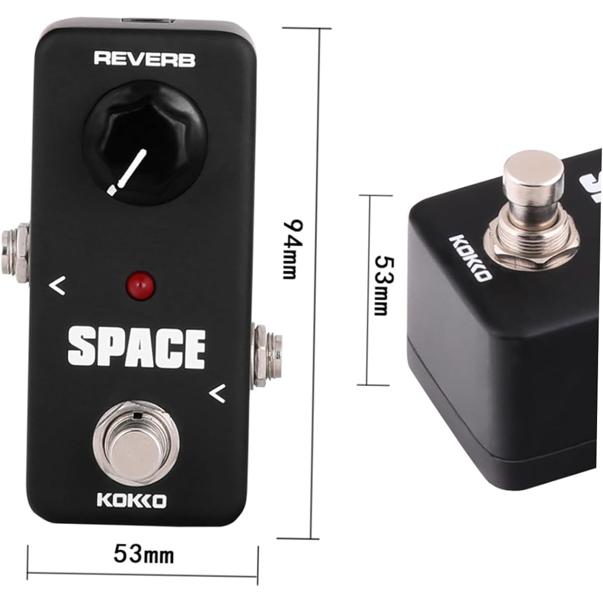 SWOOMEY Dual Guitar Pedal Tube Twist Electric Guitar Processor Mini Effects Stompbox Guitar Effects True Bypass Effect Pedal Space
