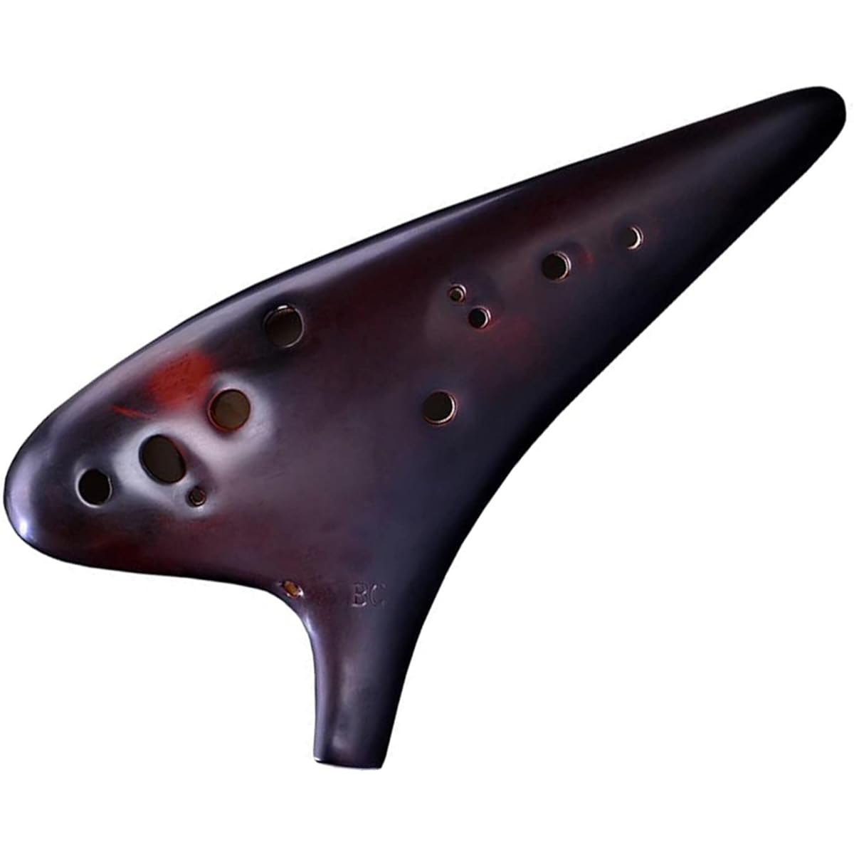Beginner Smoked 12 Hole Bass C Tune Ocarina Playing Type 12 Hole BC Ocarina Musical Instrument Ocarina Musical Instrument