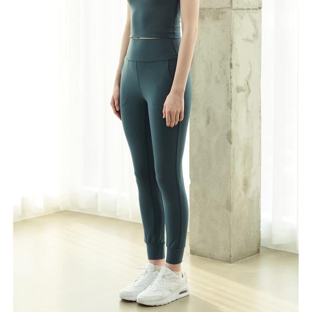 [reinamora] Bottoms, Jogger Leggings, Jogger Pants, Women's, Absorbent, Quick Drying, Stretchy, Yoga Wear, Sportswear