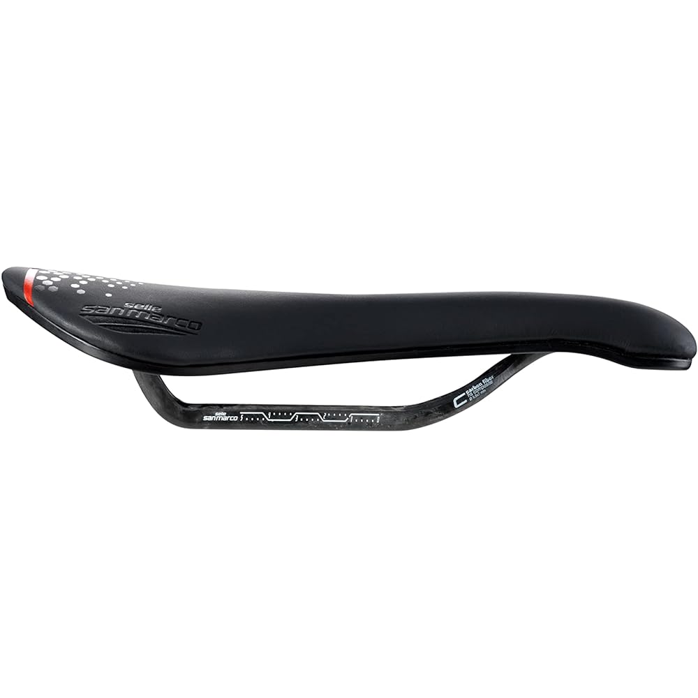 Selle Sanmarco ASPIDE SHORT OPEN-FIT Carbon FX Black