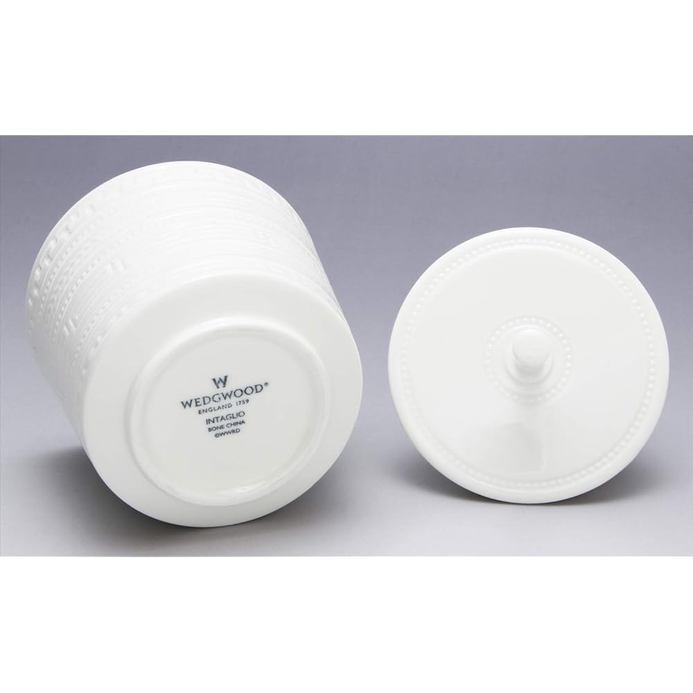 [Regular Imported Product] Wedgwood Intaglio Sugar Box Wedding Gift Present 5C104005111