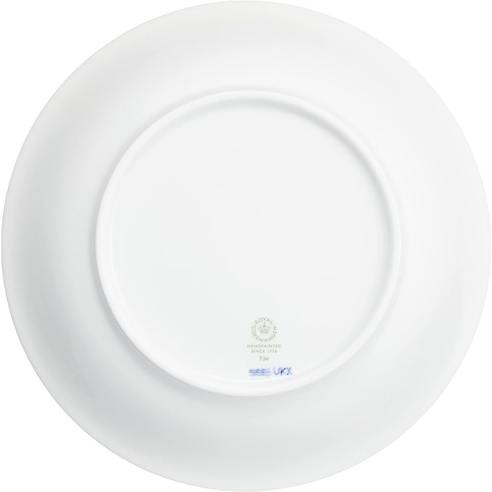 [Regular Imported Product] Royal Copenhagen Blue Palmette Blossom Plate Dish 26cm Wedding Gift Present 1016983