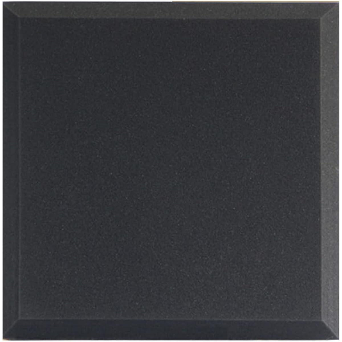 Soundproof Acoustic Foam Tiles, Soundproof Padding Foam Panels Foam Wall Panels Tiles Decorative Wall Stickers for Recording Studio, KTV, Office (Purple 50*50*5CM) (Black 50*50*5)