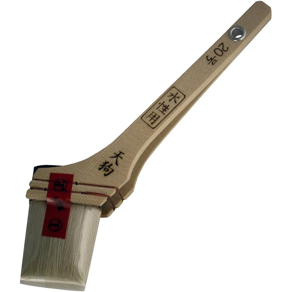 Otsuka Brush Water-based paint brush "Tengu Water-based" Sujijiri White No. 10