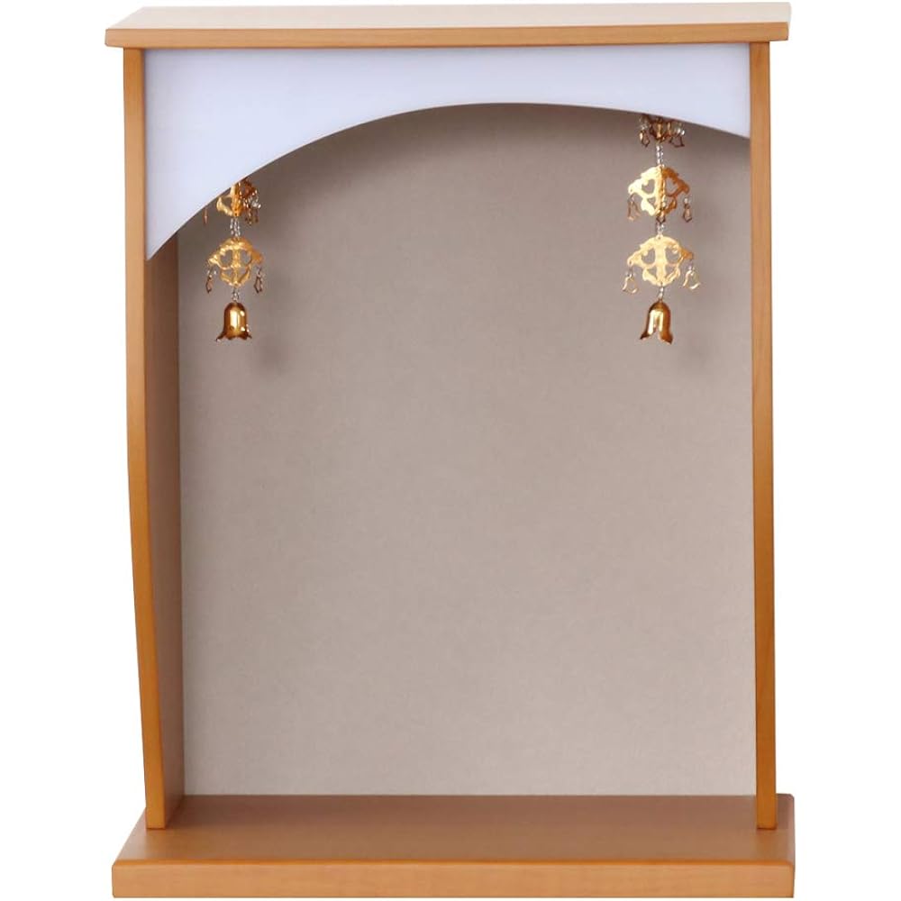 Mini Buddhist altar "Silk" Light color No altar set