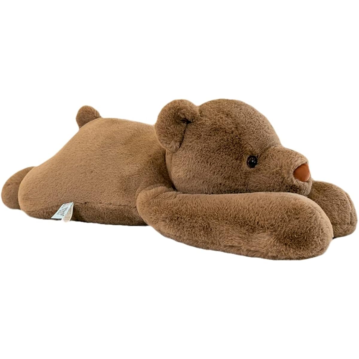 Stuffed animal polar bear hug pillow bear cushion bedroom decoration soft Christmas sleep fluffy birthday present cute co-sleeping sewn wrapping sofa backrest Shichigosan child lifelike realistic brown 120cm