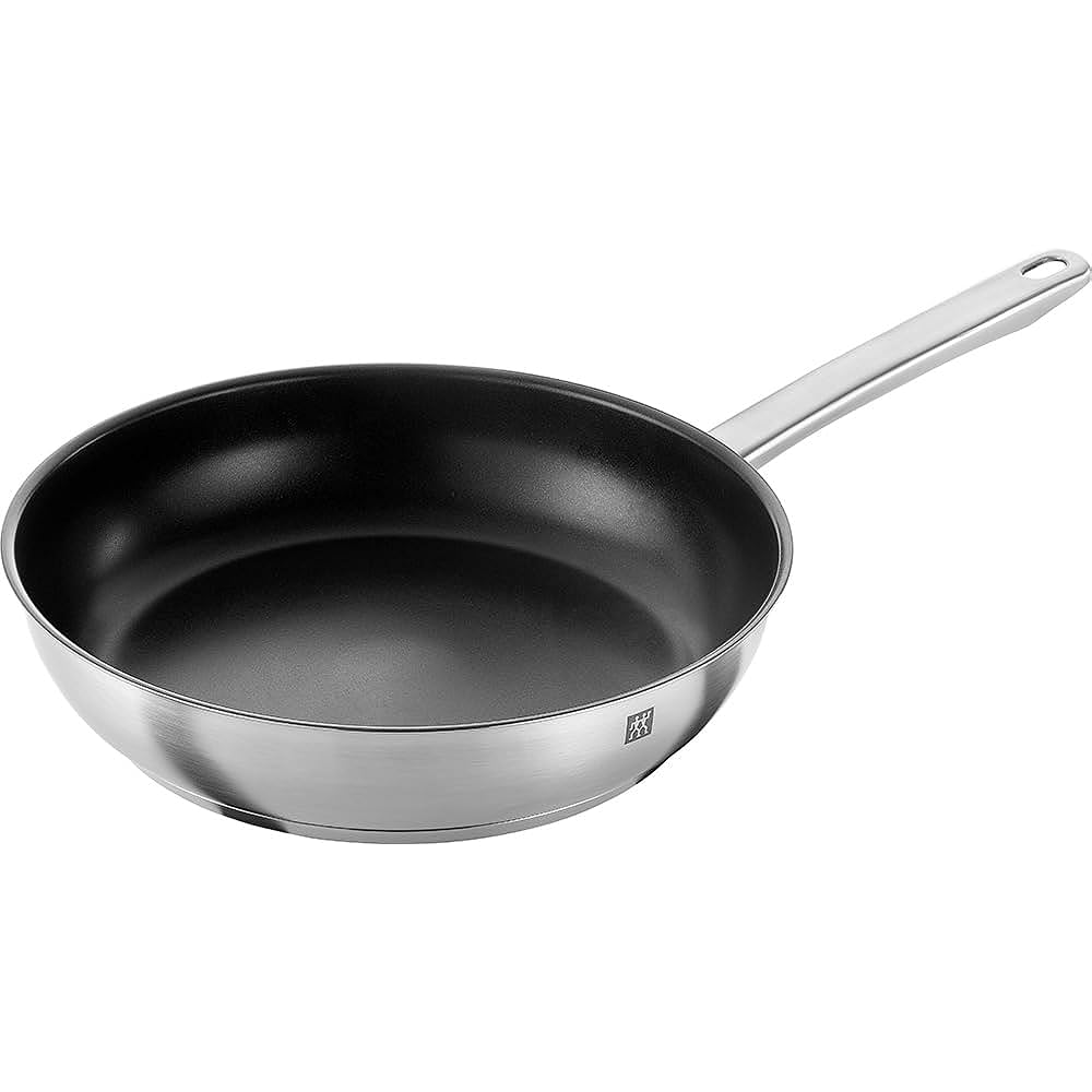 ZWILLING "Flow Stew Pot 20cm with Glass Lid" Two Hand Pot 3 Layer Bottom Structure Stainless Steel 3.0L 10 Year Warranty [Authorized Japanese Product] FLOW 71022-200