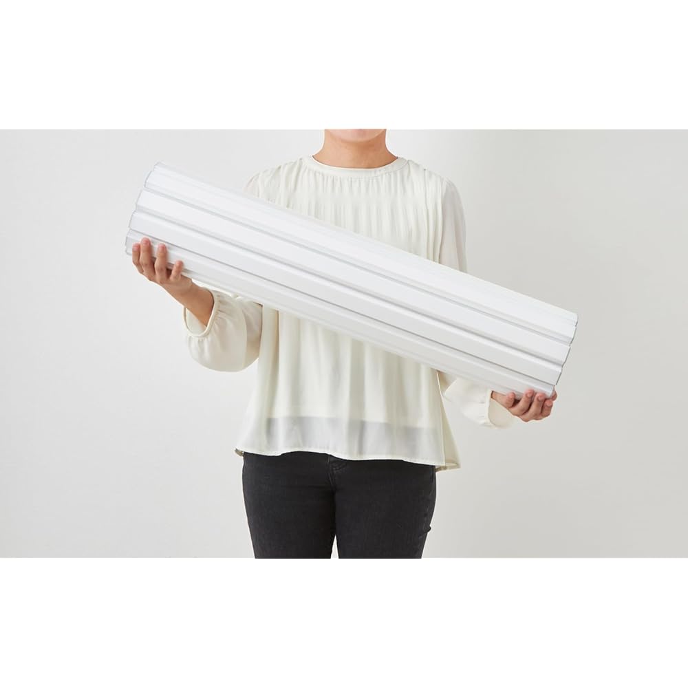 Mie Sangyo Custom Size Shutter Bath Lid 90 x 142.4cm White Made in Japan