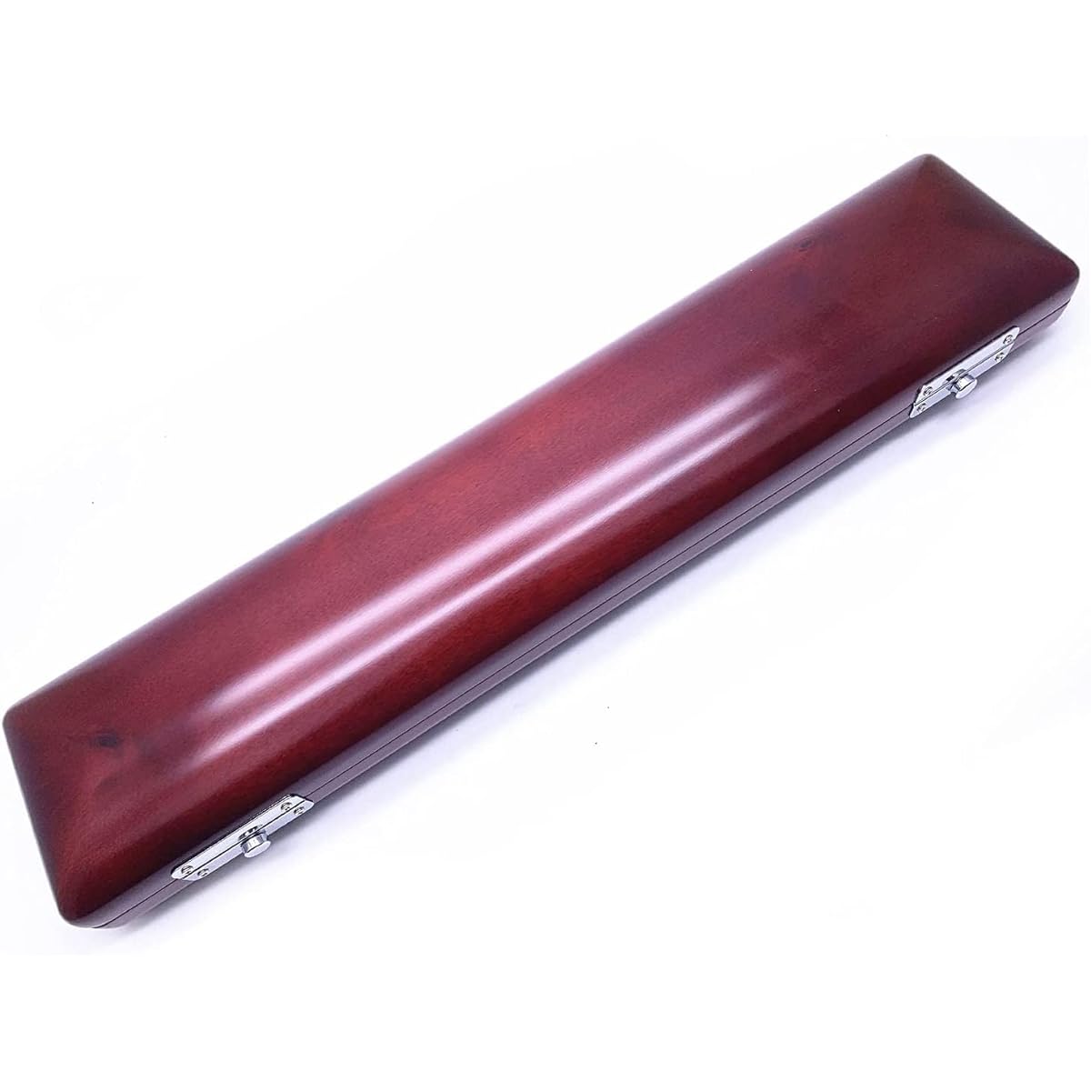 Jiayouy B Foot Flute Case Cover Bag Carry Handle with Shoulder Strap Solid Wood Flute Case Box for 17 Hole Flute