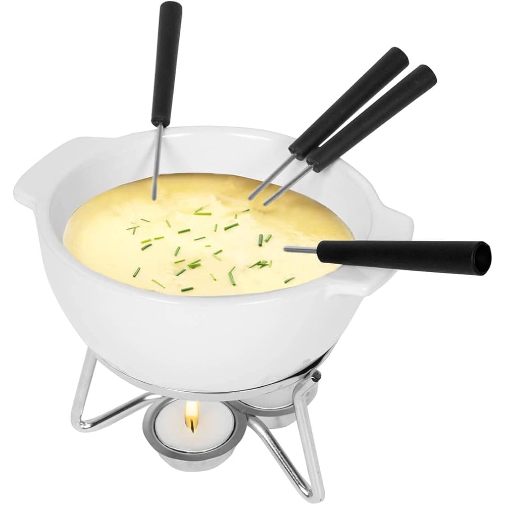 Boska Cheese Fondue Set for 4 people 853548, White 750ml