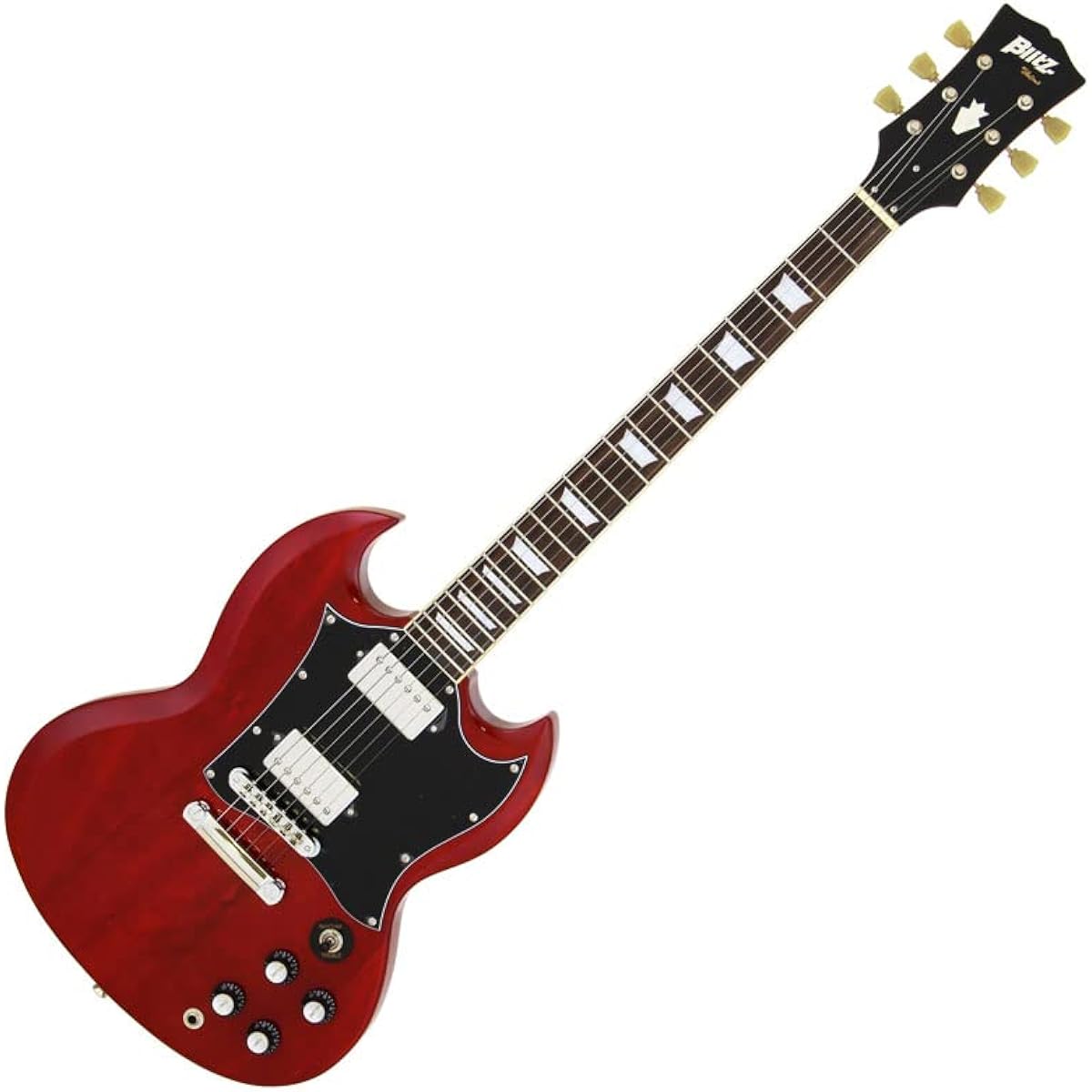 BLITZ by ARIA BSG-STD WR Blitz Aria Electric Guitar SG Type Wine Red Outlet