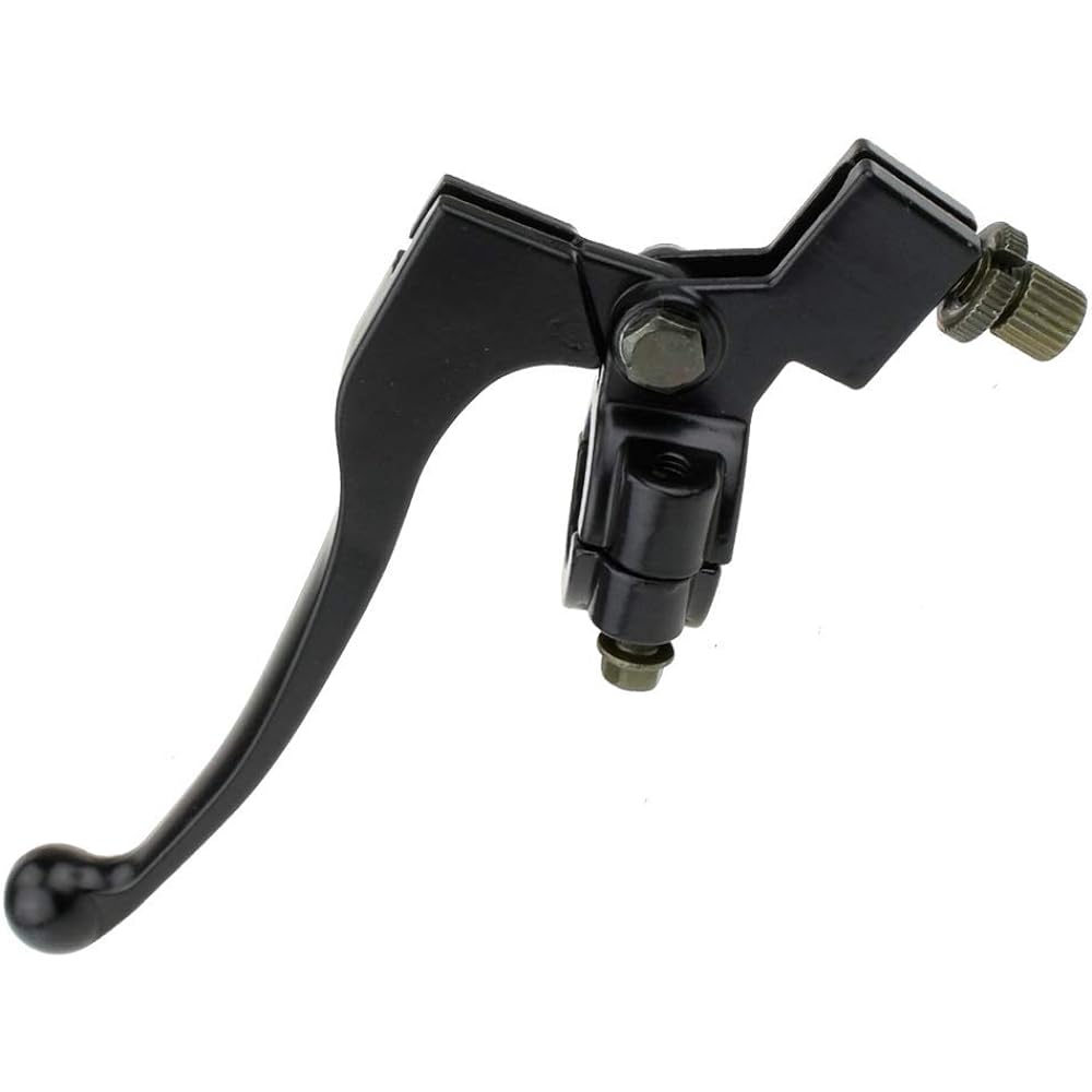 7/8 inch Universal Motorcycle Black Left Clutch Brake Handle Lever Perch Honda CRF XR 80 100 CRF80 XR200 SSR 125cc Coolster Roketa Baja X-Treme Pit Dirt Motor Bike Motocross Parts