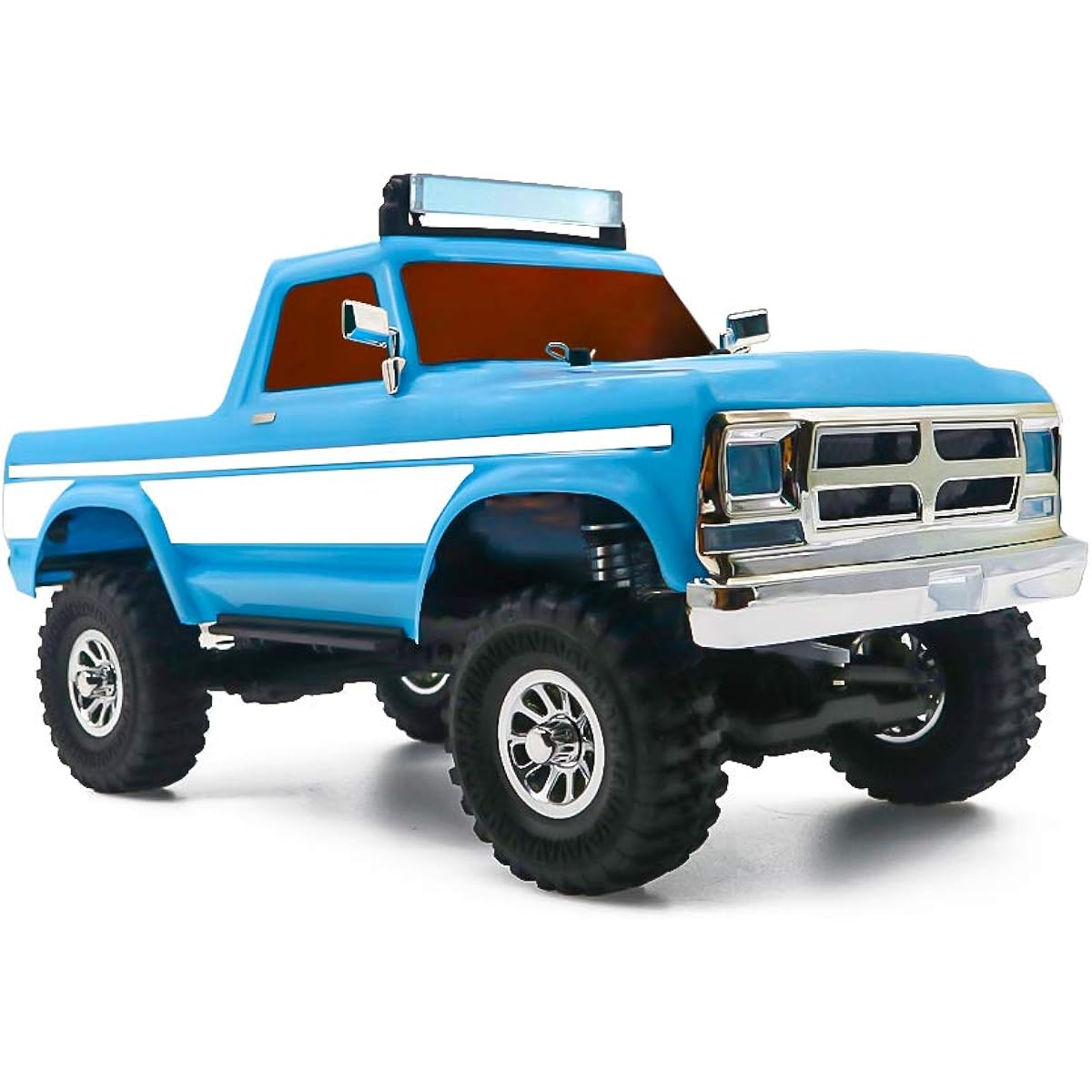 Panda Hobby Tetra X2T 1/18 Scale Crawler RTR 4WD Off-Road Vehicle Blue/White