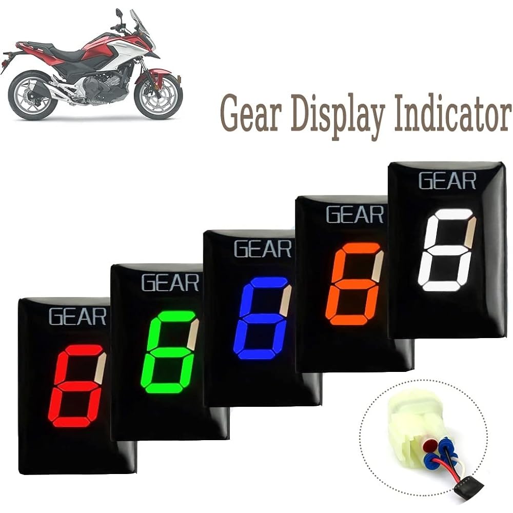 Speed Display Meter NC700 CTX700 Fury Interstate NC400X NC750 NT700V VFR800 Interceptor VFR800X VT400 VT750C Gear Display Indicator for VT1300