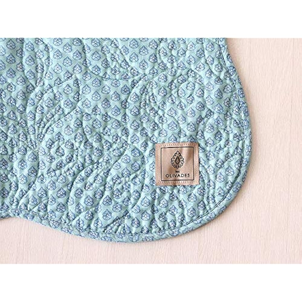 DDintex Les Olivades Butimanpo Turquoise 190×190cm