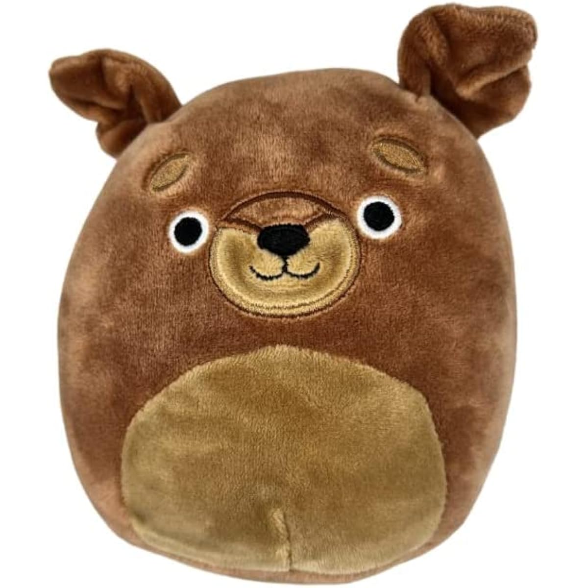 Squishmallow Official Kellytoy 5" Soft Plush Squishy Toy Animal (Flaxy the Dog Dachshund)