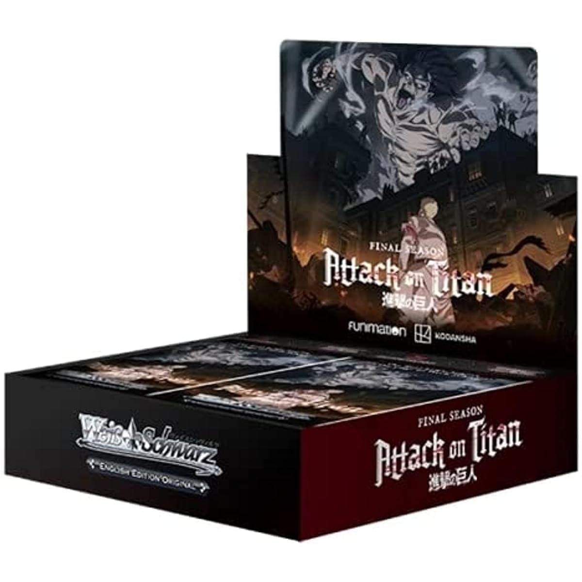 Weiss Schwarz: Attack On Titan: Final Season - ENG Booster Box