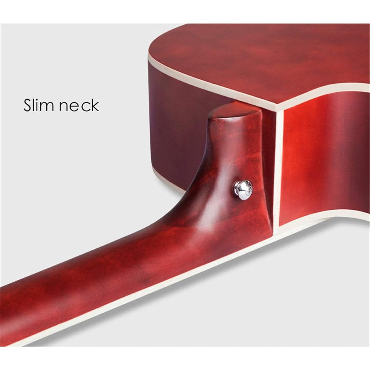 Beginner Practice Guitar, Veneer Beginner Guitar Face Single Entry Piano Practice Acoustic Guitar for Elementary School Students and Adults, Beginner Guitar (Color: B, Size: 41 inches)
