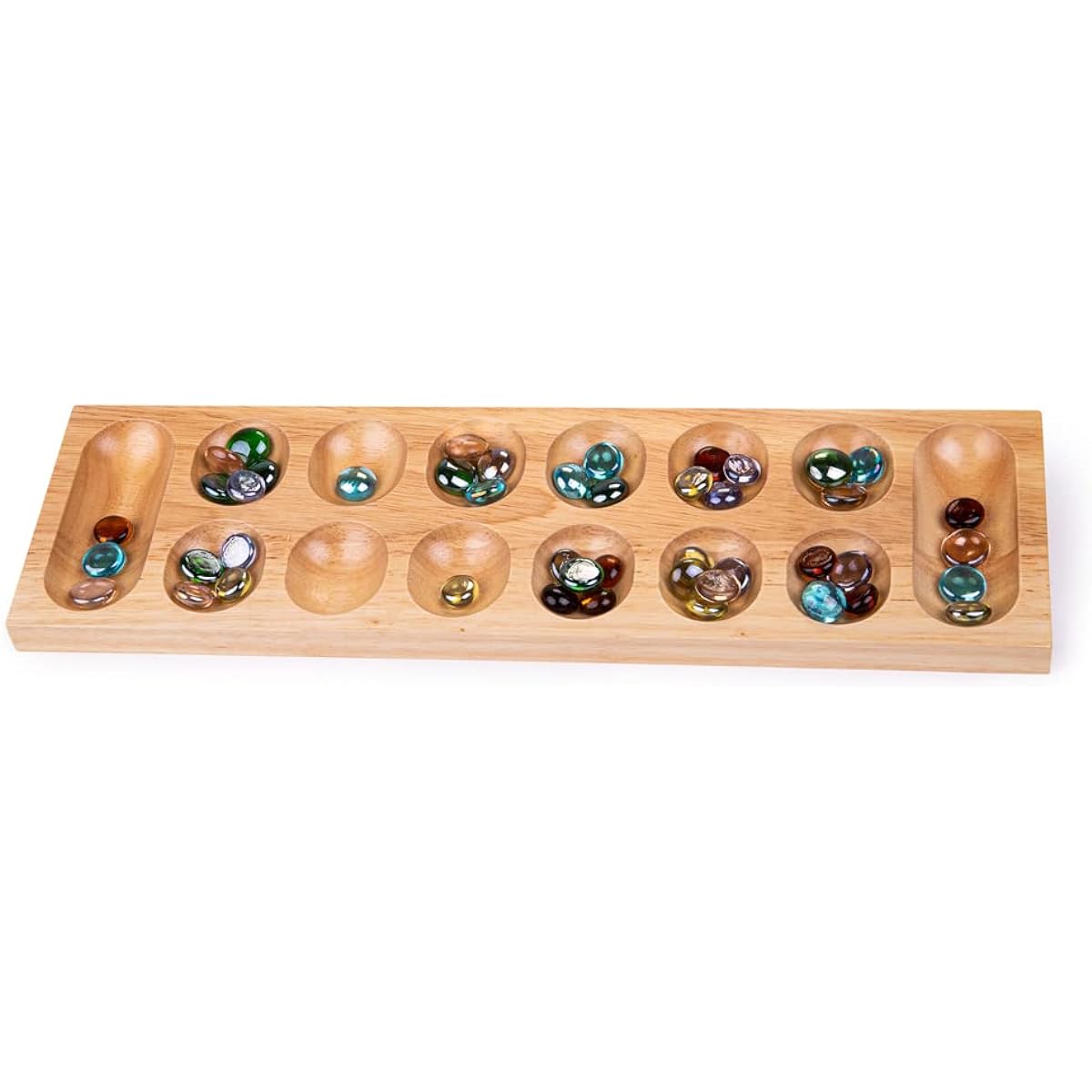 Bigjigs Toys, Mancala Game, Wooden Toys, Board