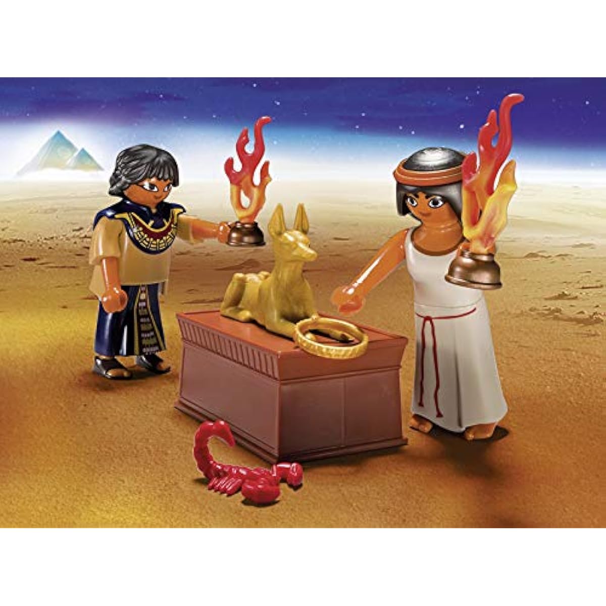 Playmobil 9542 Historical Egyptian Treasures Carry Case