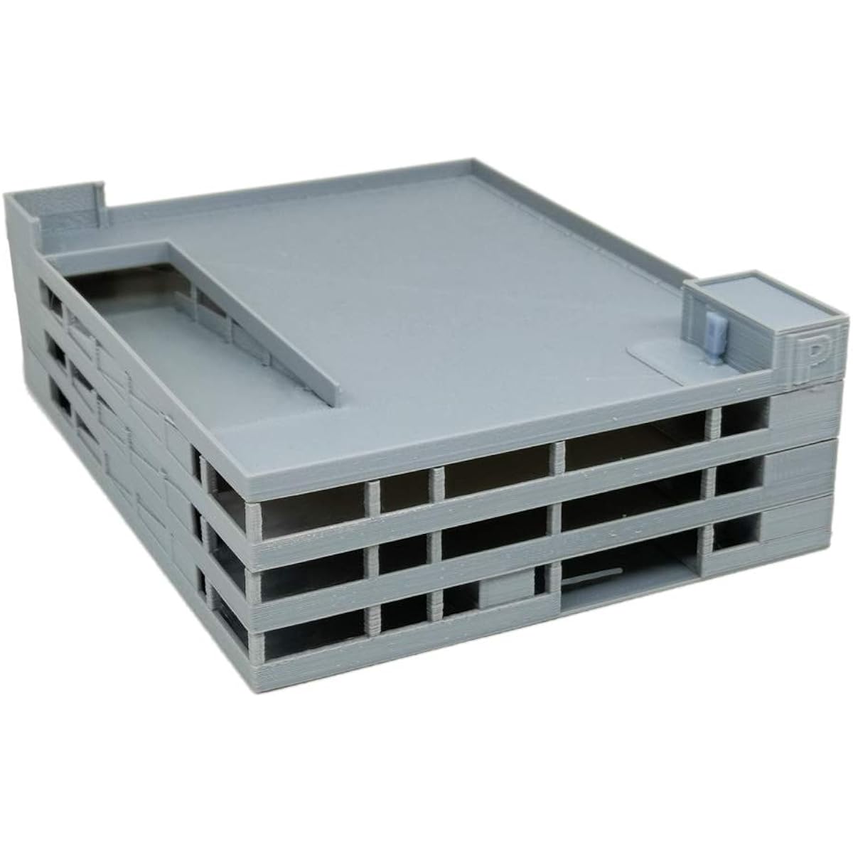 Outland Models Railway Scenery 4-Story Parking Lot Building 1:160 N Scale