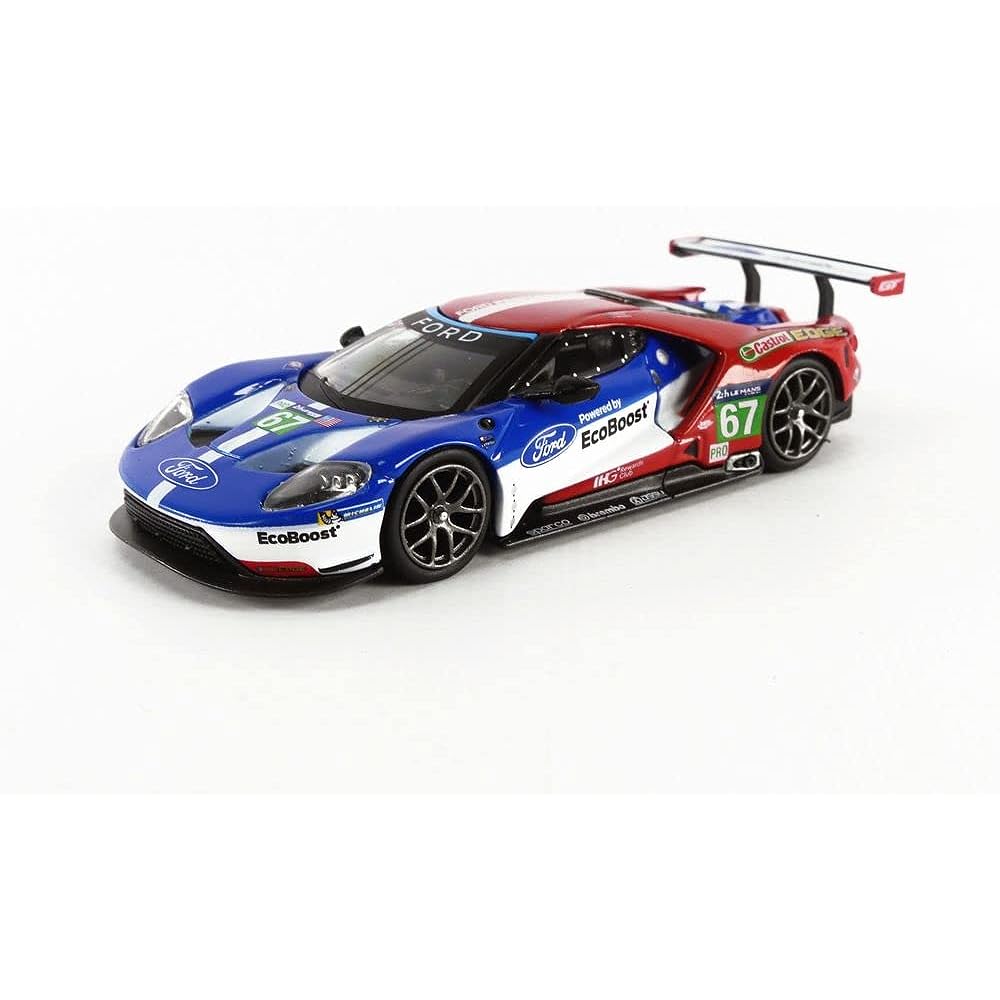 TrueScale Miniatures MINI GT 1/64 Ford GT LMGTE PRO Le Mans 24 Hours 2016 Ford Chip Ganassi Team Set of 4 Completed Product MGTS0001
