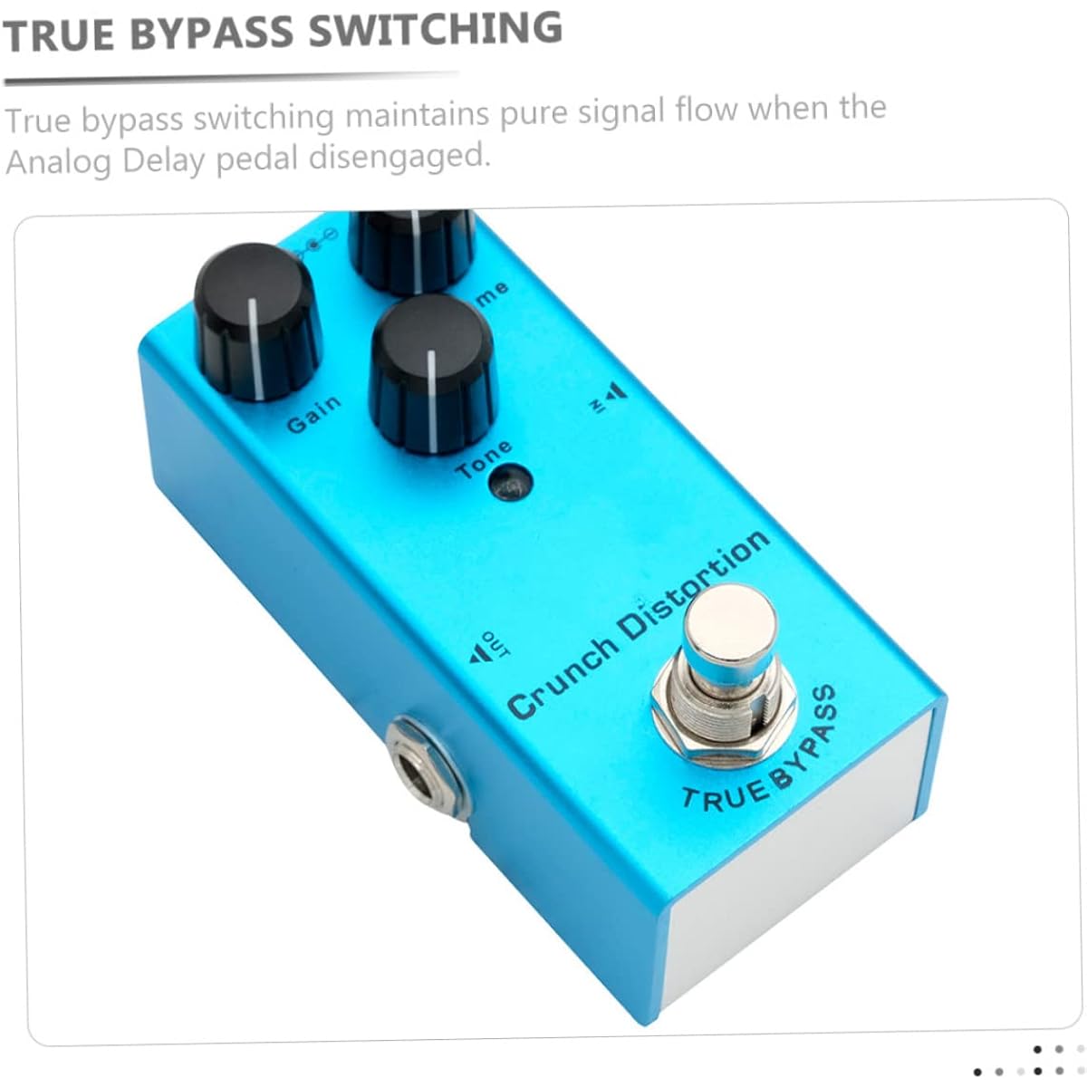 Vaguelly 5pcs Guitar Effects Guitar Delay 10 Effect Delay Electric Guitar Effector Reverb Pedal Delay Pedal Looper Guitar Pedal Delay Effector Electric Guitar