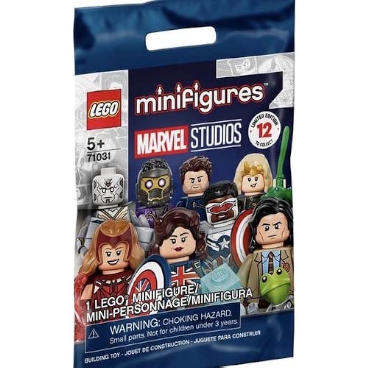 LEGO Marvel Series 1: Captain America Falcon Minifigure 71031