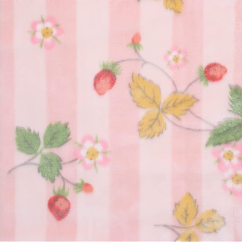 Nishikawa Blanket Single Washable Wedgwood Wild Strawberry 2 Piece Set Winter Reversible Winter Pink FQ02805031
