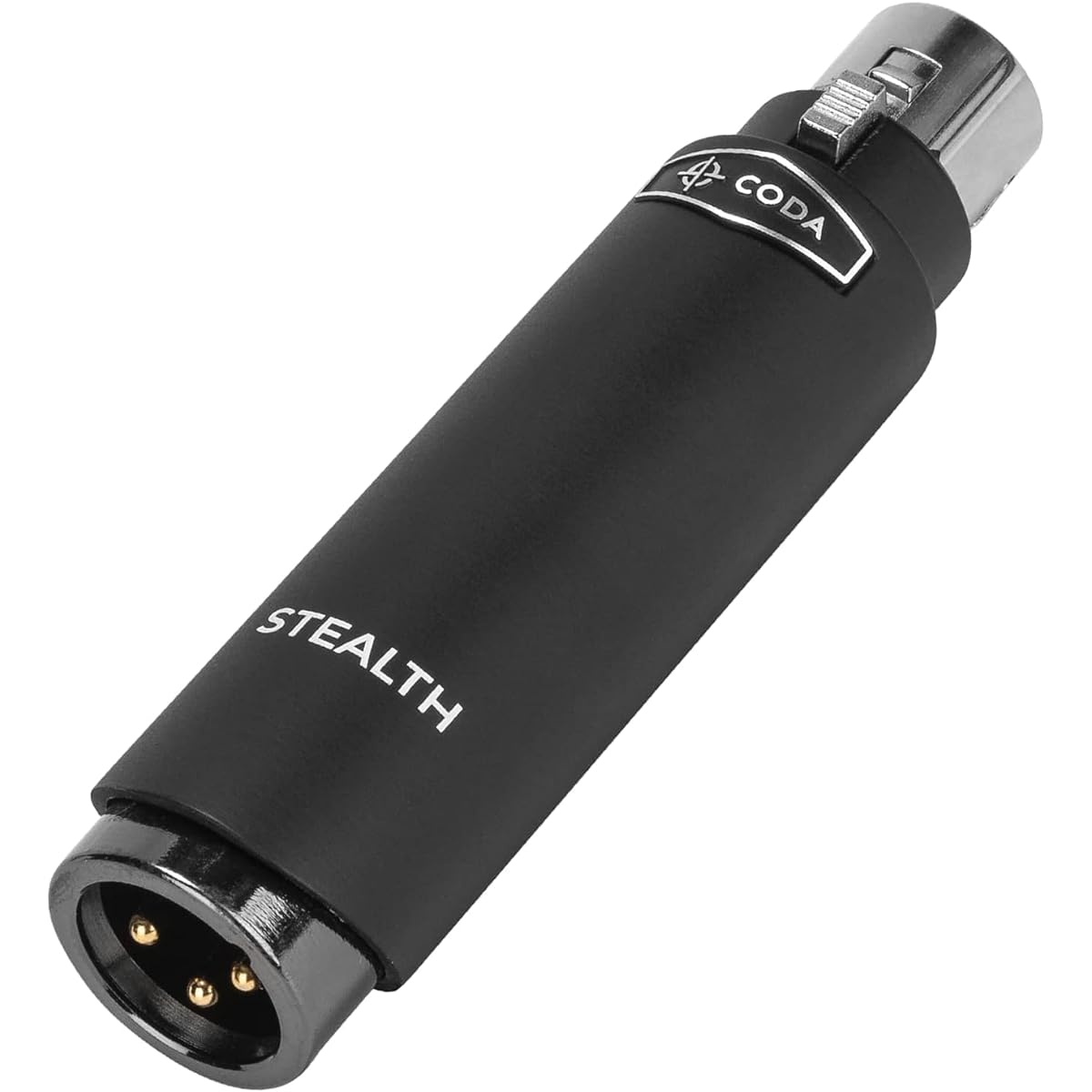 CODA MUSIC TECHNOLOGIES MB-STEALTH USA Microphone Preamp Amplifier Volume Booster Dynamic Microphone Ribbon Microphone Low Noise Matte Black Authentic