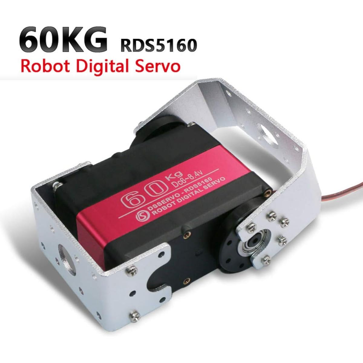 60Kg Biaxial Servo Educational Entertainment Robot Servo Smart Robot Servo (180°)