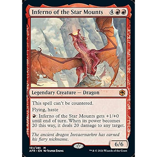Magic: The Gathering - Stellar Inferno (151) - Foil - Forgotten Realms Adventures