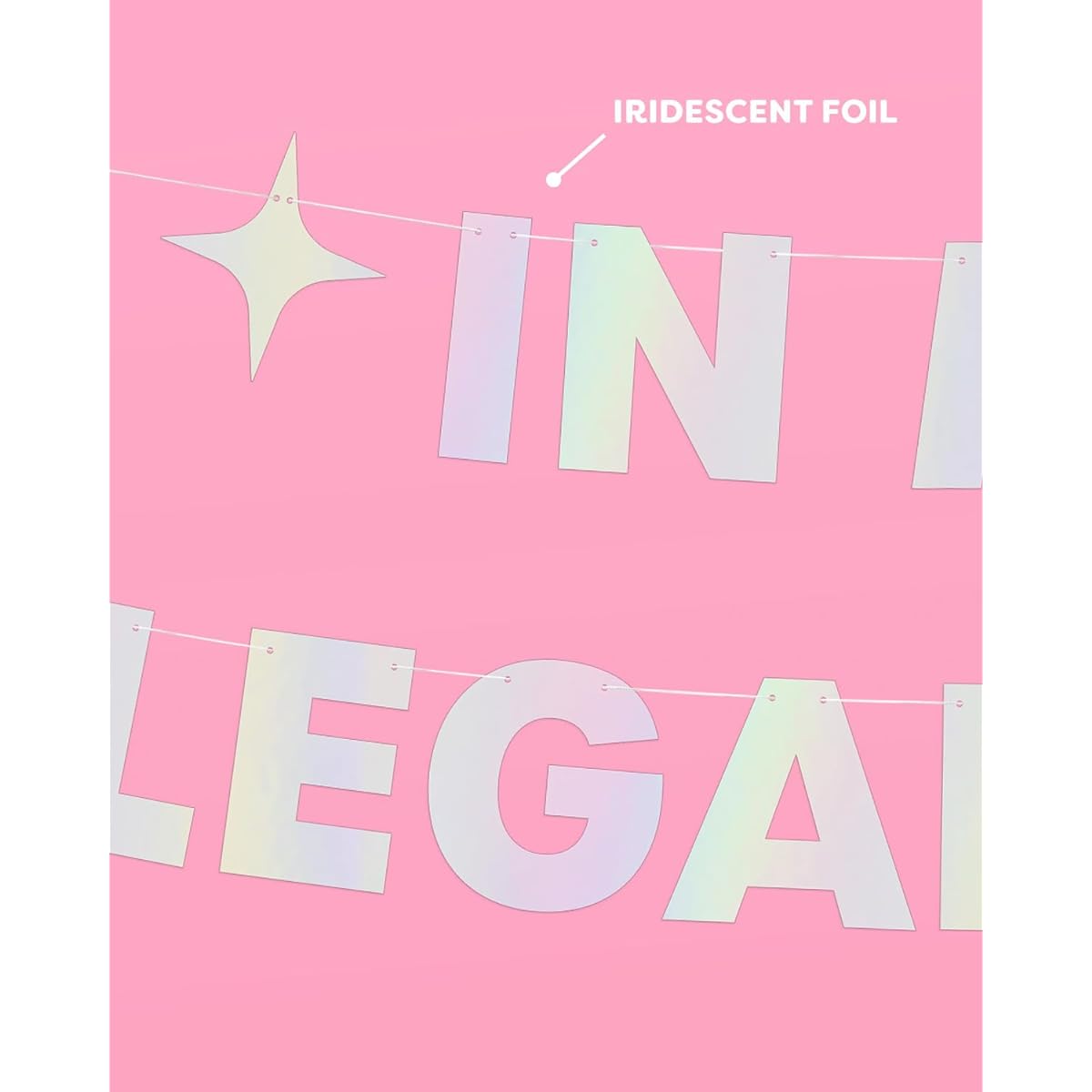 xo Fetti Bachelorette Party Banner 2