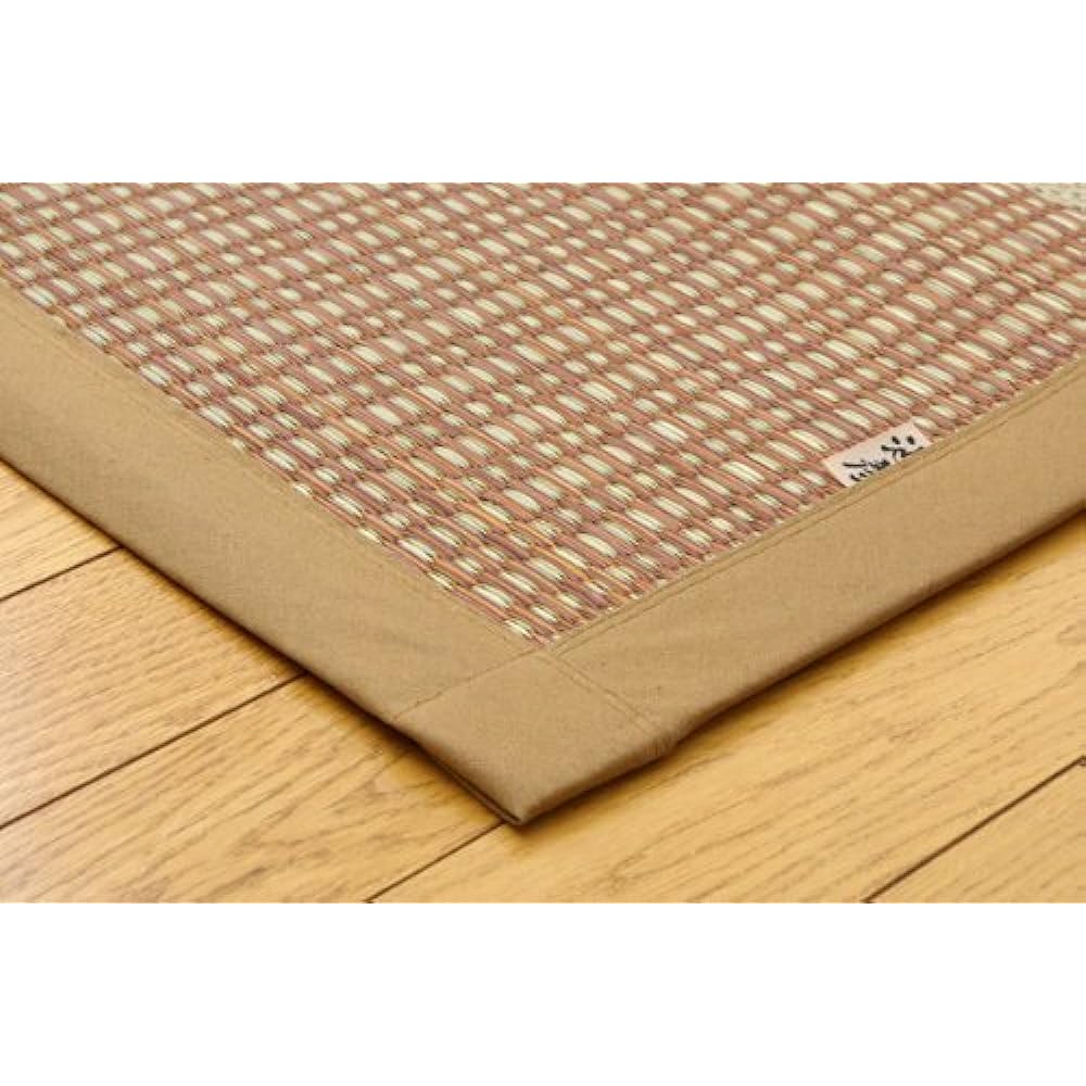 Ikehiko Igusa Rug Carpet FUBUKI Approx. 261 x 352 cm Edoma 6 Tatami Brown Made in Japan #4112106