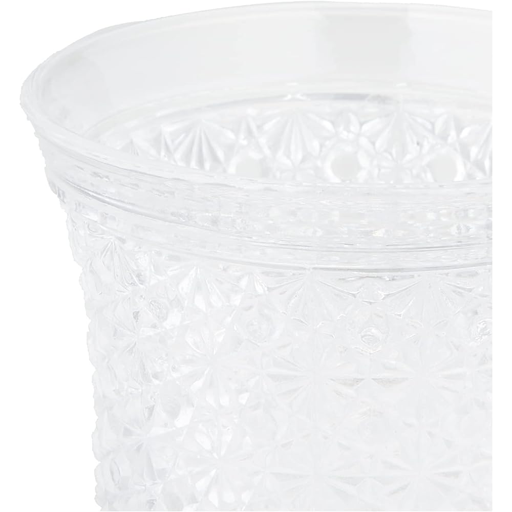 Adelia Chopstick Washer, Maximum 7.1 x Height 10cm, Glass Feature, Chopstick Washer, Set of 6, Made of Crystal Glass, Made in Japan F-70183