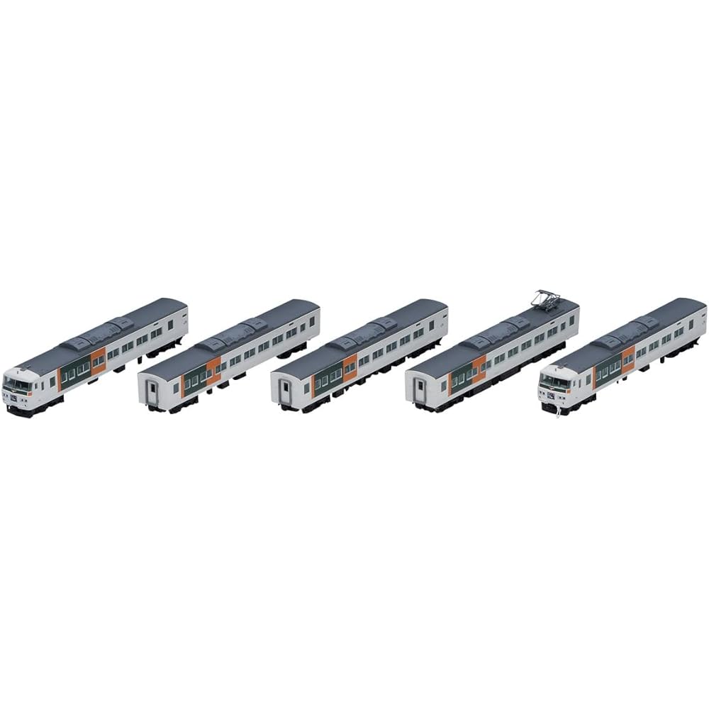 TOMIX N Gauge 185 Series Limited Express Train Dancer/New Paint/Reinforced Skirt Basic Set B 5 Cars 98396 Railway Model Train