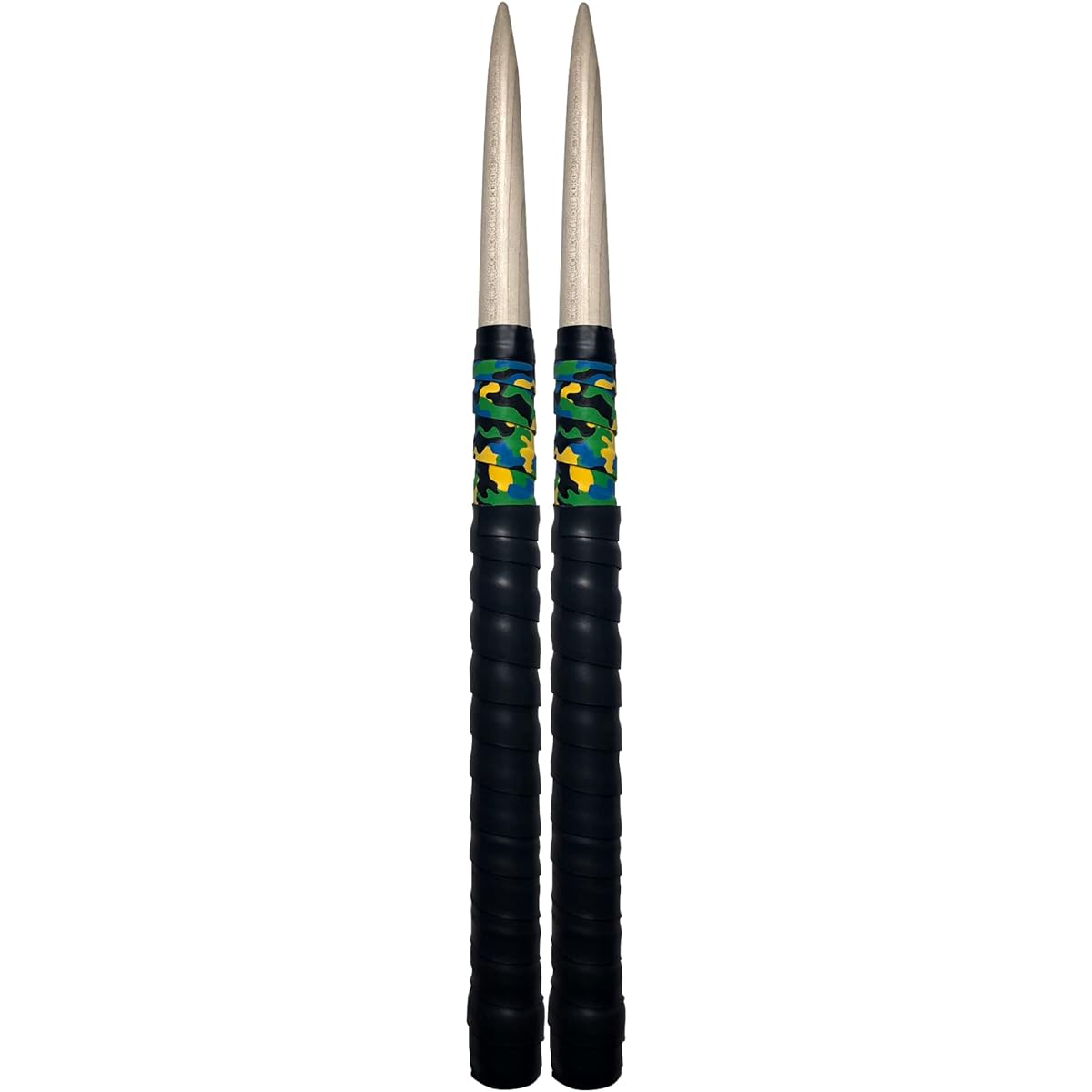 [My Drum Factory -Kizuna-] 2-month warranty Taiko no Tatsujin Roll-processed (modified) My Drum Sticks, Magnolia (Hoo) Camouflage Color, Glossy (Camouflage Green)