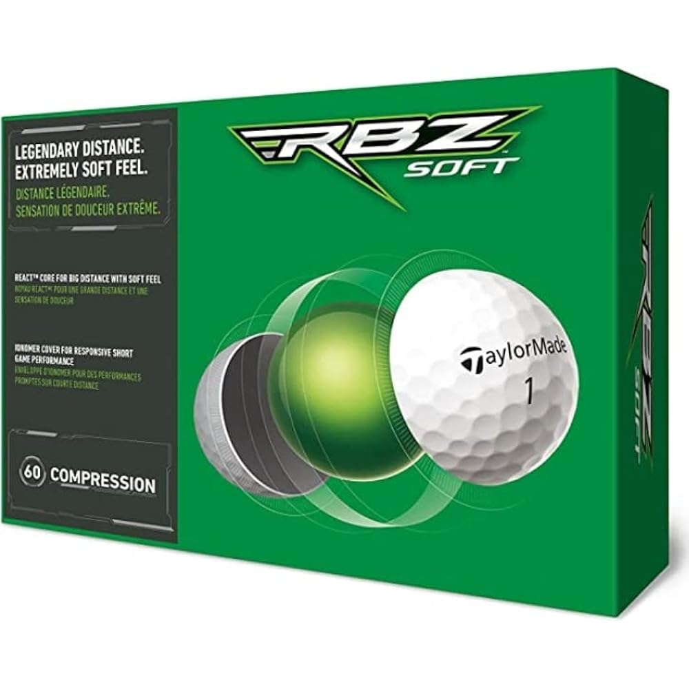 [2 dozen] TaylorMade RBZ soft golf balls with bonus