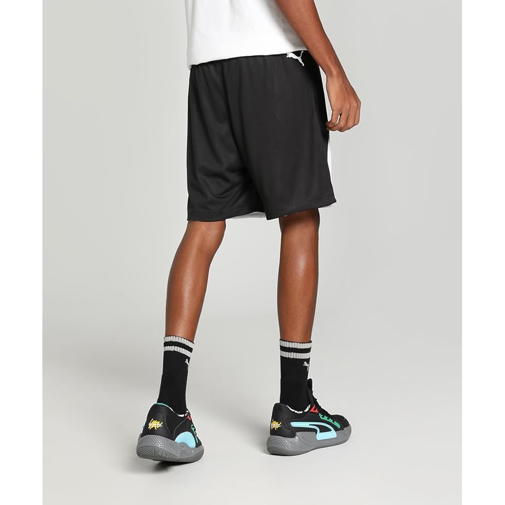 [PUMA] Basketball Moisture Absorbent Quick Drying Shorts Flare Shorts 530491 Men's
