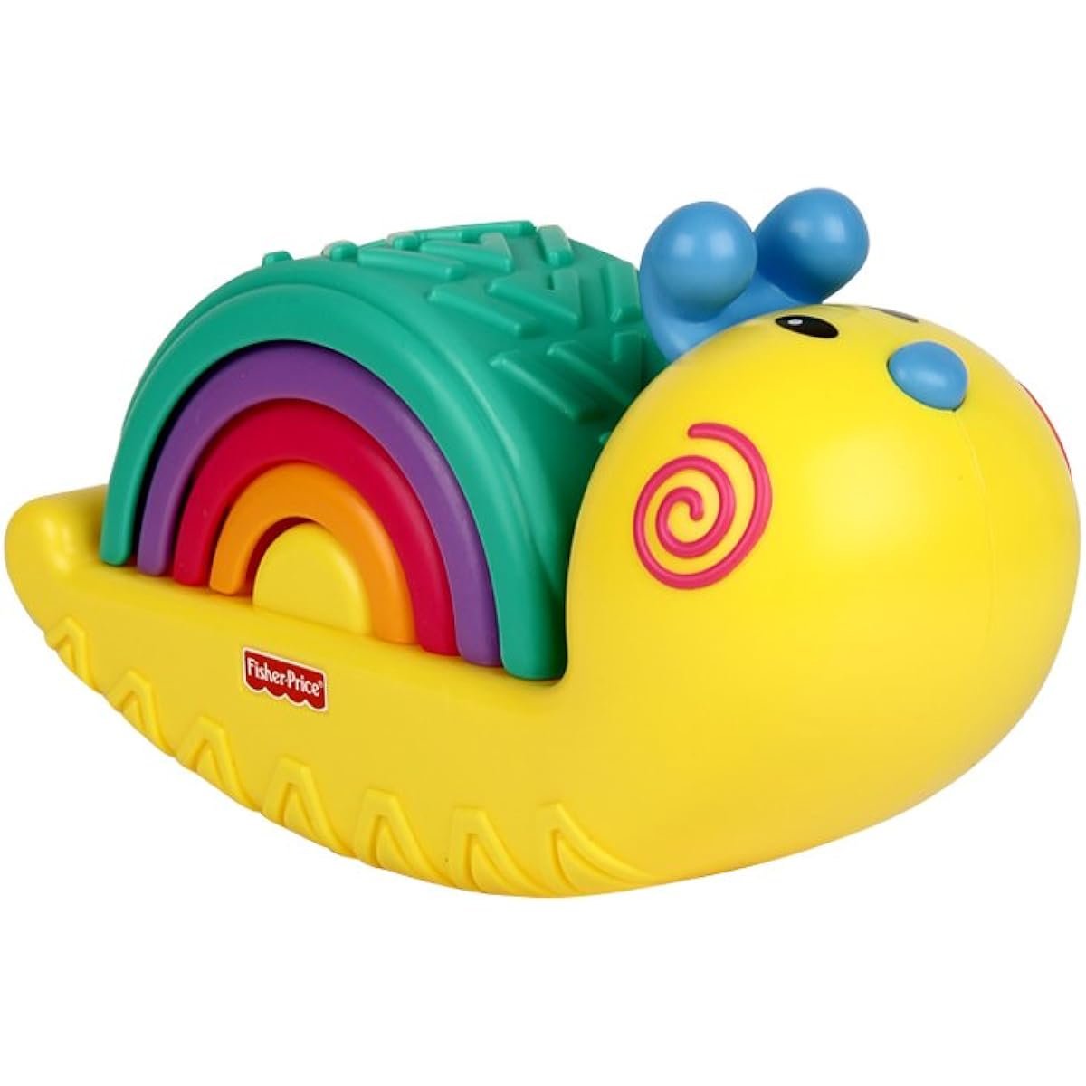 Fisher-Price Growing Baby: Rainbow Snail Stacker by Fisher-Price [Parallel Import]