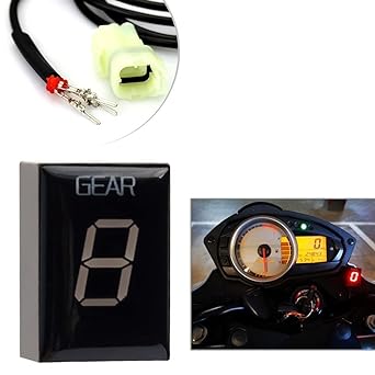 Speed Display Meter Motorcycle Gear Indicator Position Display ECU Direct Mount Speedometer Kawasaki Ninja 300 Ninja 400 Z800 Z1000 Z 800 ER6N