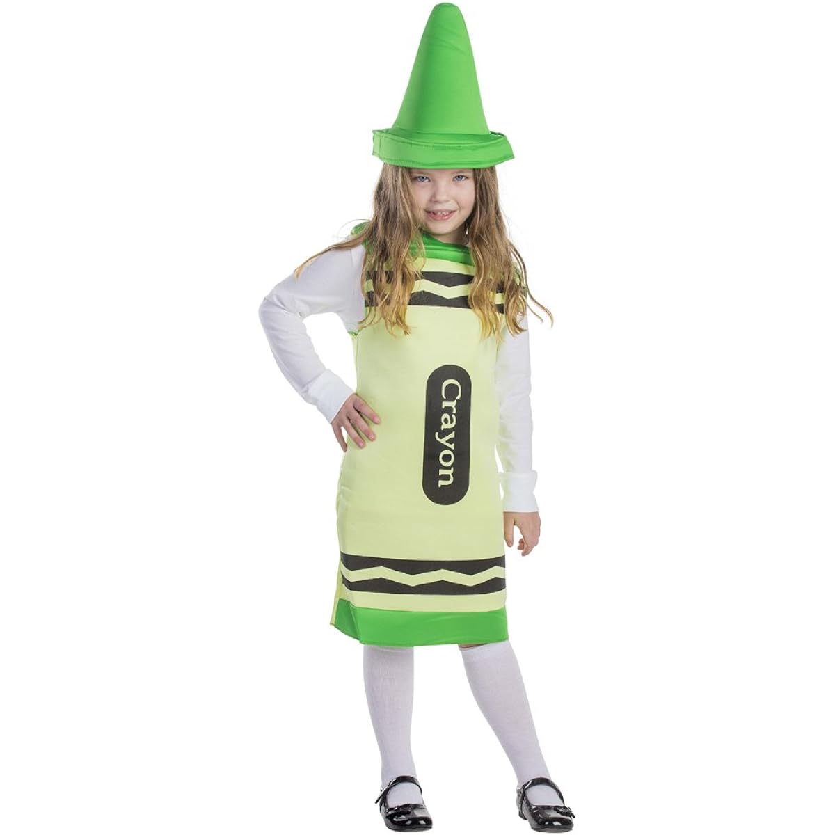 Green Crayon Costume