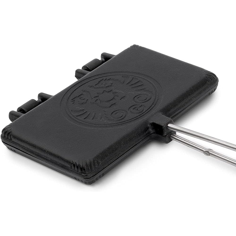 PETROMAX Outdoor Camping Waffle Double Sided Frying Frying Pan Waffle Iron [Genuine Japanese Product] 13785