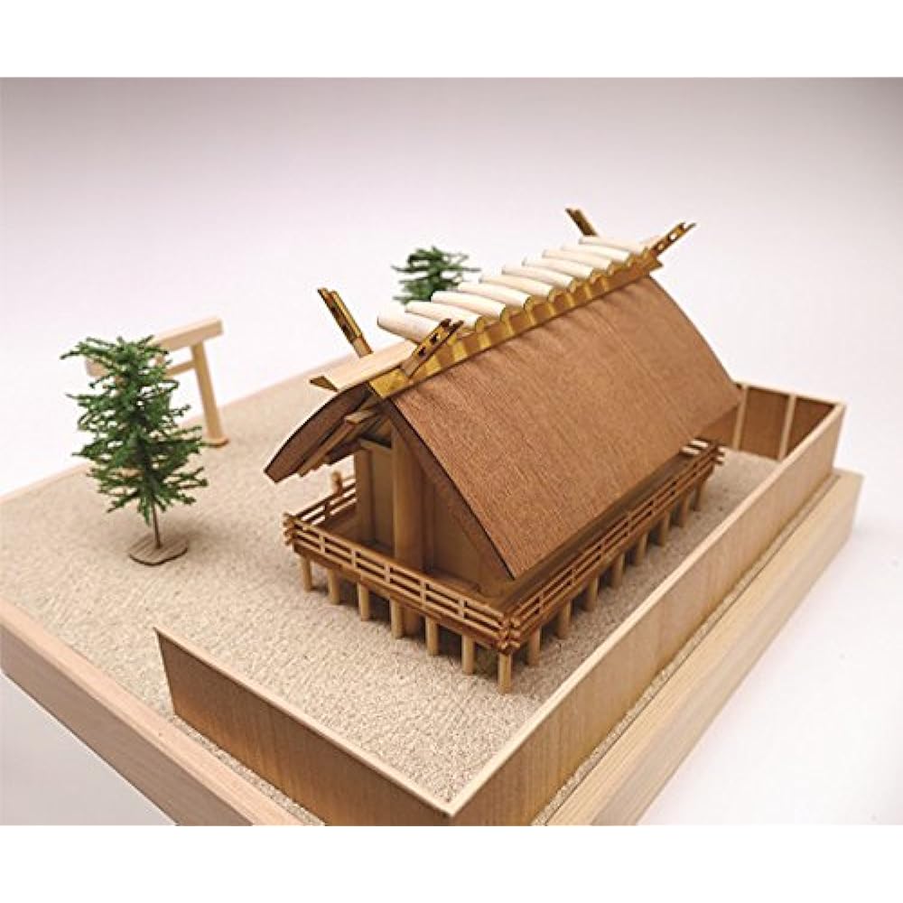 Woody Joe 1/150 Shinmei-zukuri Shrine Wooden Model Assembly Kit