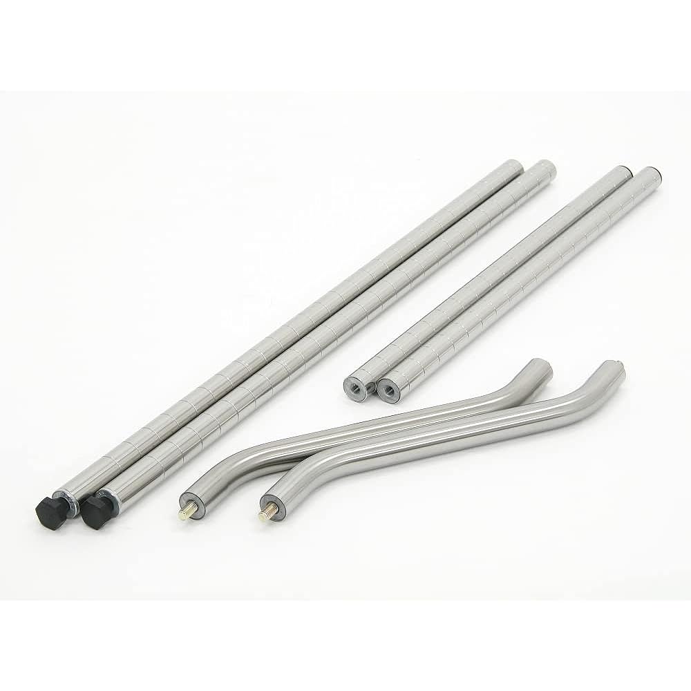 Erecta Basic Series Bend Pole 1900mm Stainless Steel (2 pieces) BBP74S