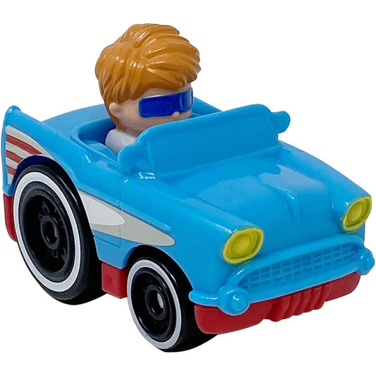 Fisher-Price Little People Sit 'n Stand Raceway Replacement Parts - HBD77 ~ Replacement Blue Car